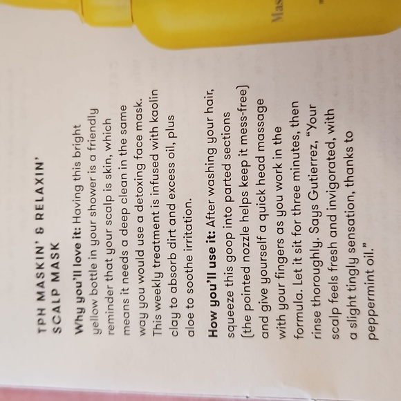 NWT Maskin & Relaxin moisturizing scalp mask - Picture 2 of 4